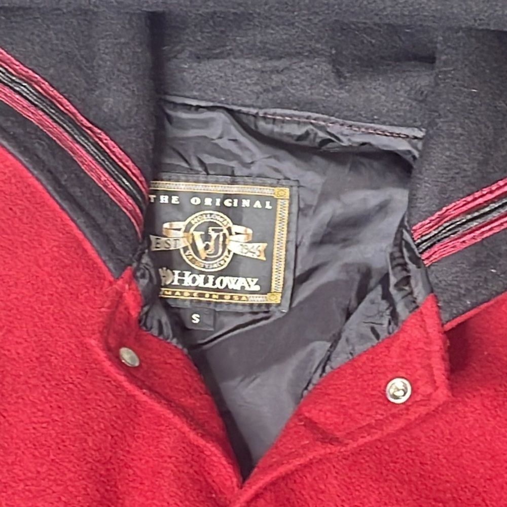 Vintage Holloway Wool Varsity School - Picture 5 of 16